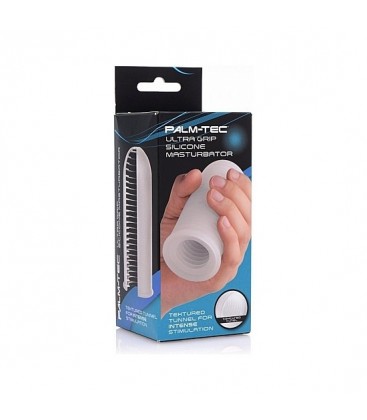 PALM TEC ULTRA GRIP MASTURBADOR RIBETEADO DE SILICONA