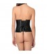 CORSET DAMASK NEGRO