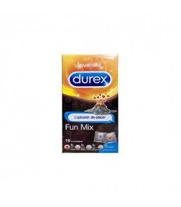 DUREX PRESERVATIVOS EMOJI FUN MIX 10UDS