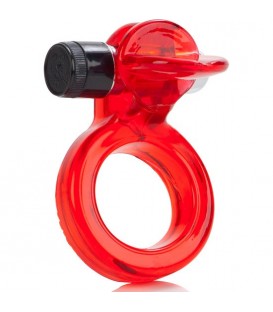 WIRELESS CLIT FLICKER - ANILLO VIBRADOR ROJO