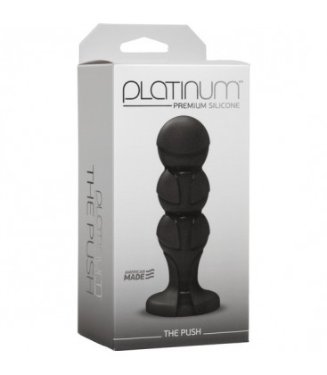 PLATINUM THE PUSH PLUG SILICONA NEGRO