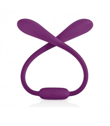 ASCEND 7 VIBRADOR PARA PAREJAS MORADO