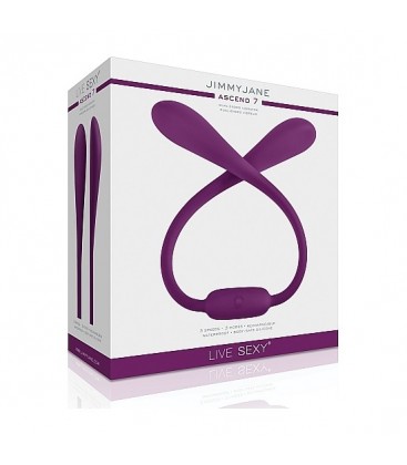 ASCEND 7 VIBRADOR PARA PAREJAS MORADO