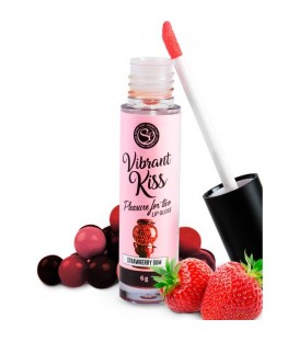 LIP GLOSS VIBRANT KISS - CHICLE DE FRESA