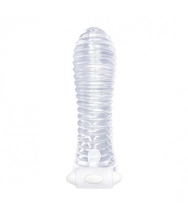 SEXTENDERS FUNDA CON VIBRACIoN RIBBED