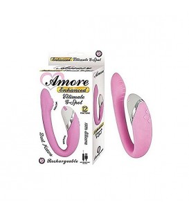 AMORE ENHANCED ULTIMATE VIBRADOR PUNTO G - ROSA