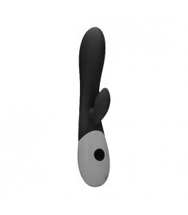 VIBRADOR RAMPANTE CONEJITO - NEGRO