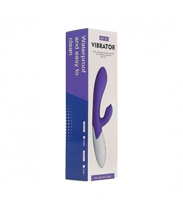 VIBRADOR RAMPANTE CONEJITO MORADO