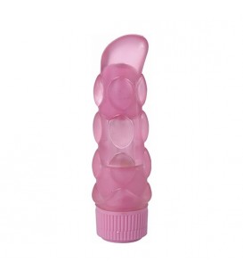 VIBRADOR DE GELATINA REDONDEADO - ROSA