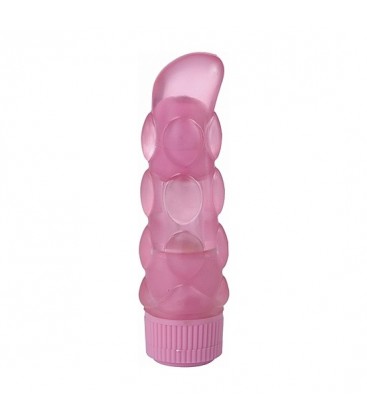 VIBRADOR DE GELATINA REDONDEADO ROSA