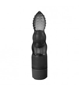 VIBRADOR DE GELATINA PUNTEADO - NEGRO