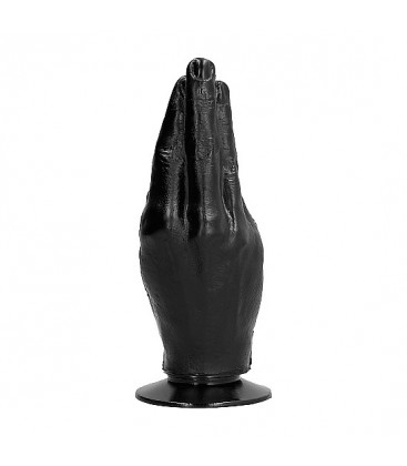 ALL BLACK DILDO FISTING 21CM