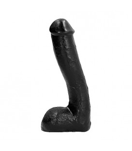 ALL BLACK PENE REALiSTICO ANAL 23CM