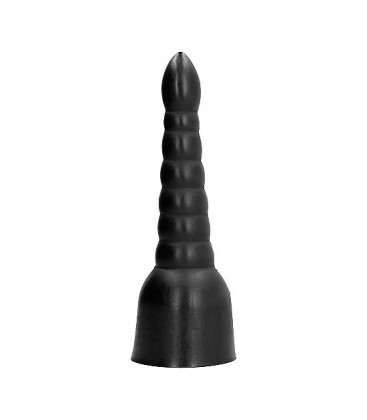 ALL BLACK DILDO 34CM