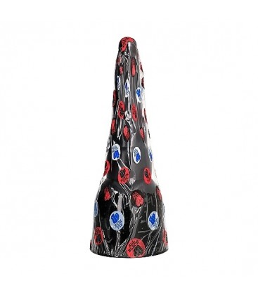 ALL BLACK DILDO 34x11CM