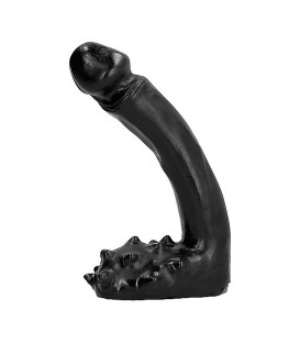 ALL BLACK PENE REALÍSTICO 19CM