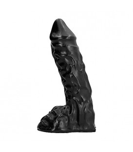 ALL BLACK PENE REALÍSTICO 23CM