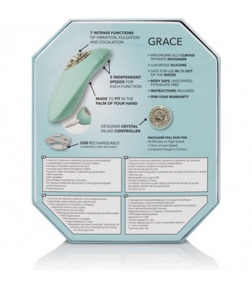 PAVE GRACE MINI MASAJEADOR SILICONA