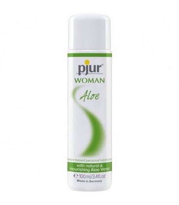 PJUR WOMAN LUBRICANTE ALOE BASE DE AGUA 100ML