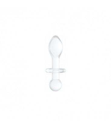 ROCKER PLUG DE CRISTAL BLANCO