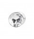 LOVE PLUG DE ESPIRAL Y DIAMANTE 95 CM PLATA