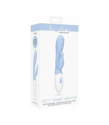 CONEJITO VIBRADOR JUICY AZUL