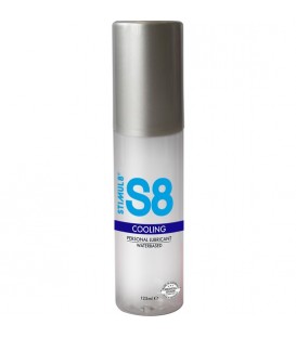 S8 LUBRICANTE BASE DE AGUA EFECTO FRÍO 125ML