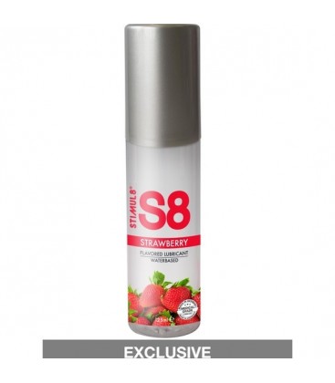 S8 LUBRICANTE SABORES 125ML FRESA