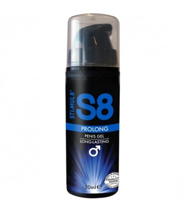 S8 GEL PROLONGADOR MASCULINO 30ML