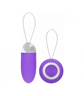 ETHAN HUEVO VIBRADOR CONTROL REMOTO  MORADO