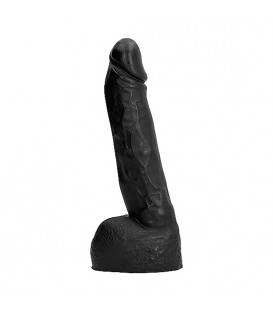 ALL BLACK PENE REALÍSTICO 22CM