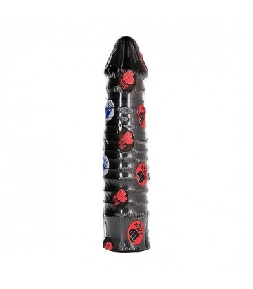 ALL BLACK DILDO 26CM