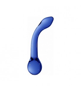 G-RIDER DILDO DE CRISTAL AZUL