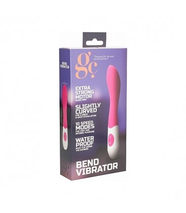 BEND VIBRADOR SILICONA ROSA