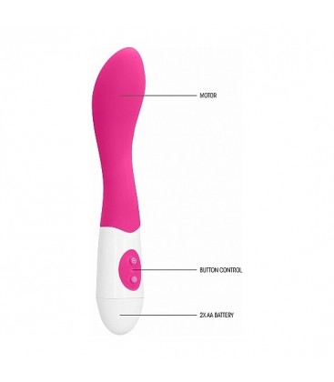 BEND VIBRADOR SILICONA ROSA