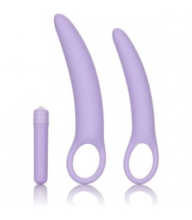 DLB ISABELLE SET DE DILDOS DE SILICONA - MORADO