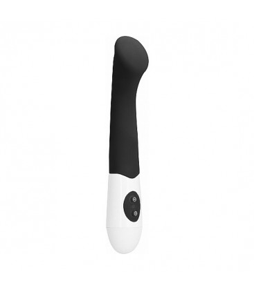 FLAT VIBRADOR SILICONA NEGRO