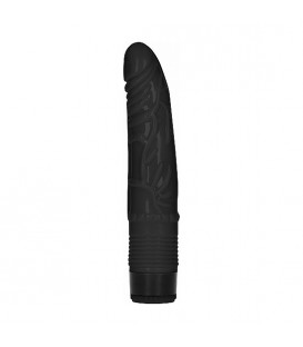 GC PENE VIBRADOR REALÍSTICO 19,5CM - NEGRO