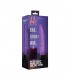 GC PENE VIBRADOR REALiSTICO 195CM MORADO