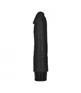 GC PENE VIBRADOR THICK REALÍSTICO 20CM - NEGRO