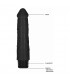 GC PENE VIBRADOR THICK REALiSTICO 20CM NEGRO