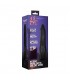 GC PENE VIBRADOR GRUESO REALiSTICO 20CM NEGRO