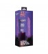 GC PENE VIBRADOR DELGADO REALiSTICO 20CM MORADO