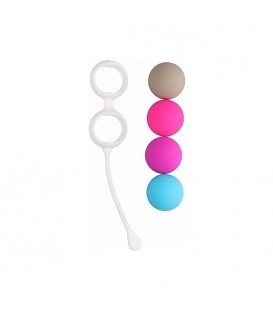 KEGEL BALLS - BOLAS DE SILICONA DE COLORES