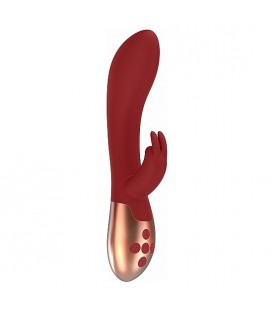 VIBRADOR HEATING RABBIT OPULENT - ROJO