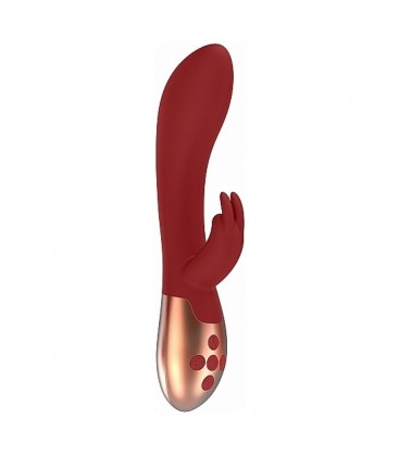 VIBRADOR HEATING RABBIT OPULENT ROJO