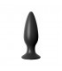 DILDO L RECHARGEABLE ANAL NEGRO