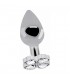 LUCKY DIAMOND PLUG 95CM PLATA