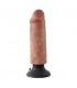 PENE VIBRADOR REALiSTICO 20CM MULATO