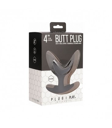 BUTT PLUG SPLIT 5 8CM NEGRO